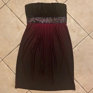 Sequin Hearts Formal Mini Dress